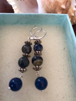 Lapis earrings