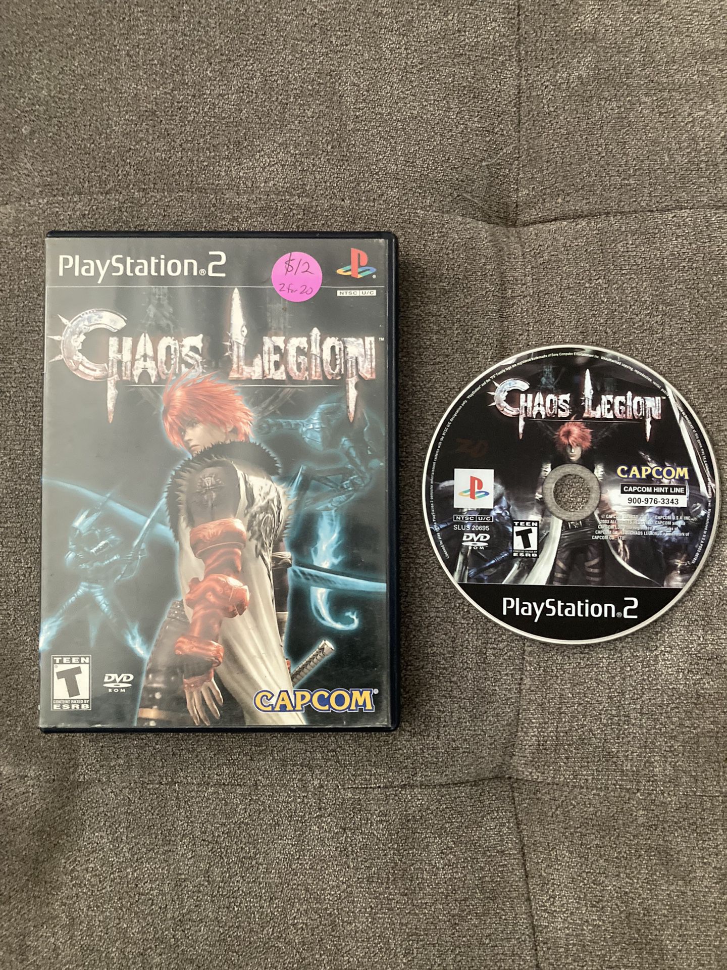Chaos Legion PS2 (NO MANUAL)