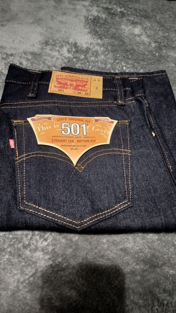 New 501 Jeans - $35 Each