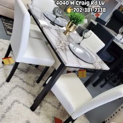 🙋‍♂️ 5pc Dining Table Chairs Furniture Sectional, Queen Bedroom, Bunk Beds Avail 