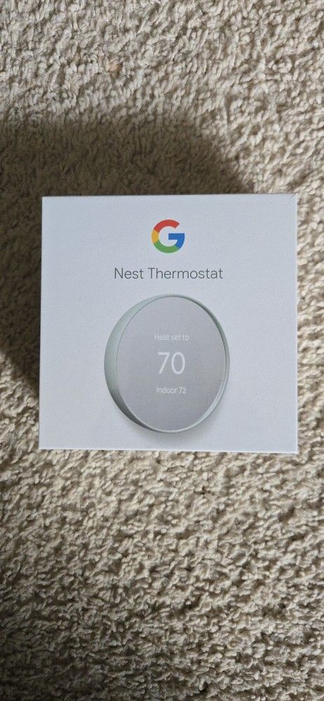 Price Lowered!New Sealed Unopened Google Nest Home Thermostat