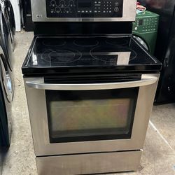 Electric Stove LG Good Condition Width 30 Inches 