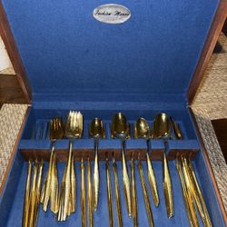 Gold Plated Silverware 