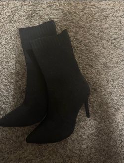 Black soft boots