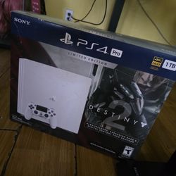 PS4 PRO 1TB WHITE LIMITED EDITION