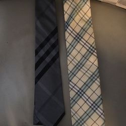 Authentic Burberry ties