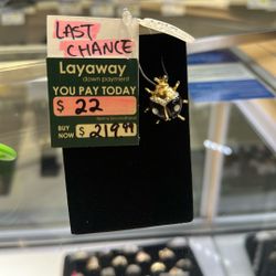 Brooch 14k, Lady Bug/ Scarab  $22 Down