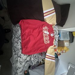 49ers wind breaker jacket 