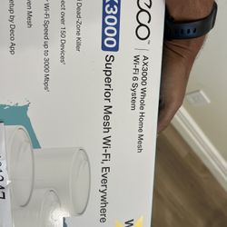 New Deco Tplink AX3000 Set WiFi 
