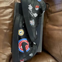 Nike Supreme Air Force 1 Size 14  Mid 7 NBA Shoes
