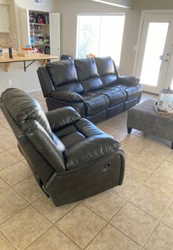 Leather couches