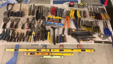 Large Lot of Mixed Hand Tools