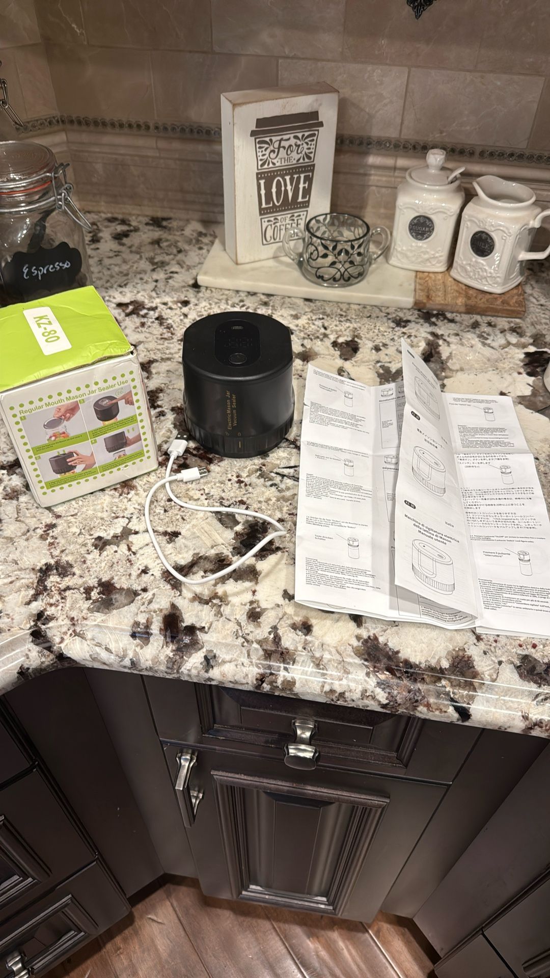 Portable Sealing  machine for jars