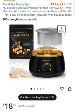 My beauty spot wax warmer