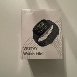 VPSTAY Watch Mini 1.69" NEW Many Features Waterproof Heartrate Sleep Track Etc.