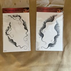 Hair Temporary Waterproof Tattoos 