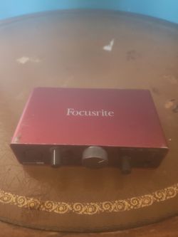 Used Focusrite Scarlett Solo (3rd Gen) Audio Interface
