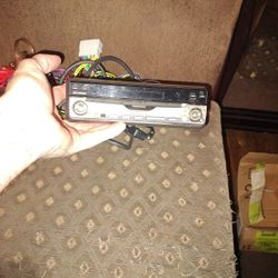 Pioneer Stereo With A Pioneer Hide Away Unit