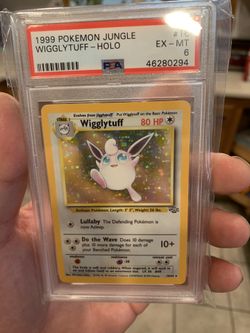 Pokémon Jungle Wigglytuff PSA 6