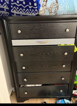 Black dresser