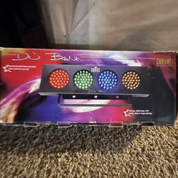 The Chauvet DJ Bank is a compact LED color bank effect light that can be hung flush to a wall or from the ceiling, thanks to built-in brackets. The DJ