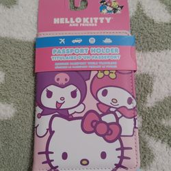 Hello Kitty Passport Cover - New