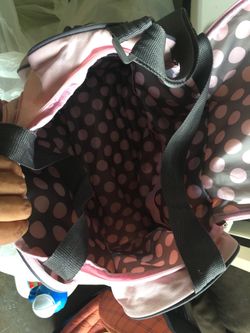 Pink Diaper bag