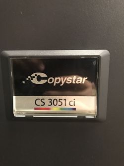 Copy star CS 3051ci color copier, scanner, & fax machine