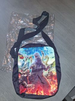 Matmo Godzilla shoulder bag & pencil pouch