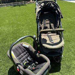 Graco Stroller With Car Seat And Base