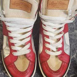 Louis Vuitton Leather Men Shoes 
Size 9 1/2  