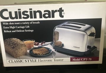 Cuisinart Classic Toaster-Two Slice- used 