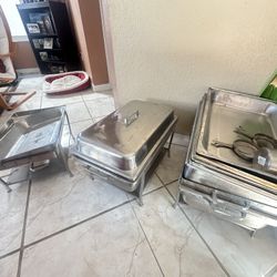 Silver catering professional stainless steel chaffing dishes