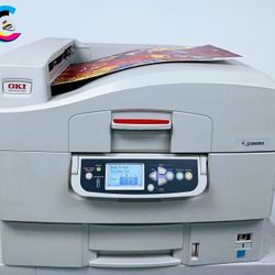 Laser Printer OKI C9650 || Prints COLOR || MAXIMUM PAPER SIZE 12" X 18" ||Speed Up To 40ppm || USB2.0 || Network || Ethernet RJ-45 ||