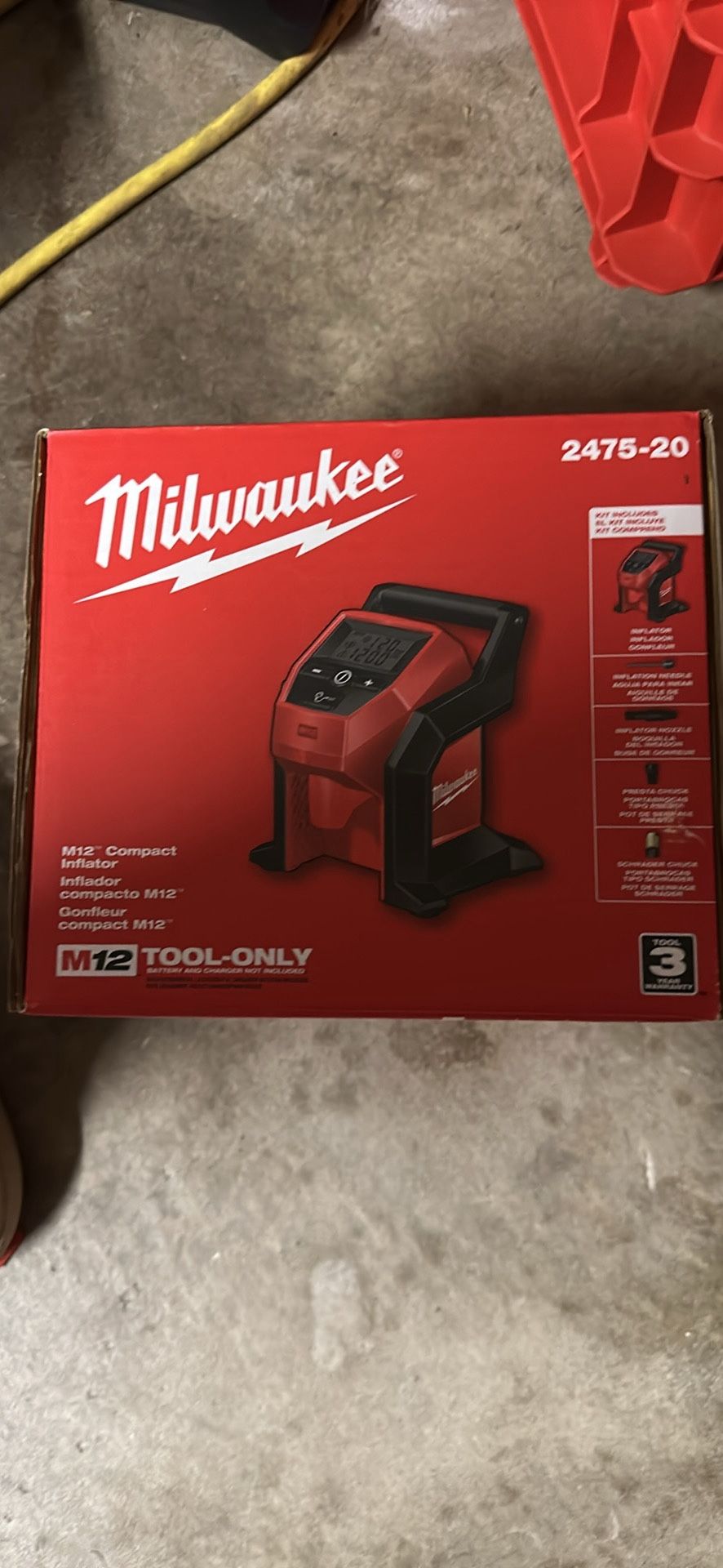 Milwaukee Inflator 