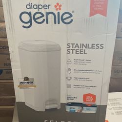 Genie Stainless Steel Diaper Genie