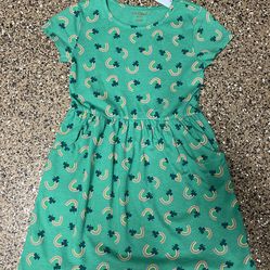 NEW Girls St Patrick’s Day Dress Size M 7/8