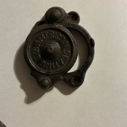 Door Peep Hole Slide Vintage 
