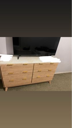 Dresser with Marble Top