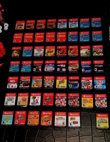 NINTENDO SWITCH Games available, NERF, TOYS, GAMES, North Face Jackets etc.. pls specify which item for faster reply