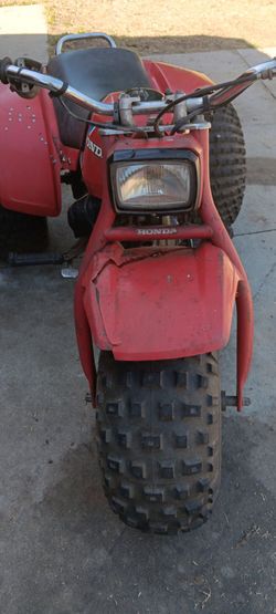 Honda atc 110 3 wheeler atv parts