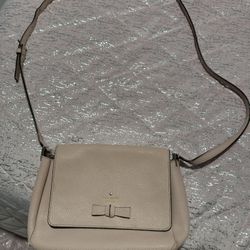 kate spade pink pebble leather crossbody bag