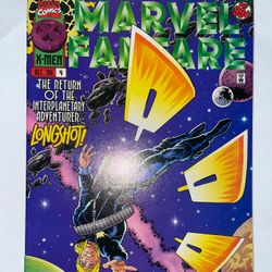 Vintage Marvel Fanfare X-men  Comic 