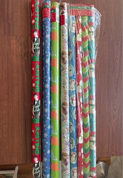 New 8 Pieces Wrapping Paper