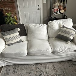 🛋 IKEA Ektorp Couch – $200 – Must Go by Tomorrow!