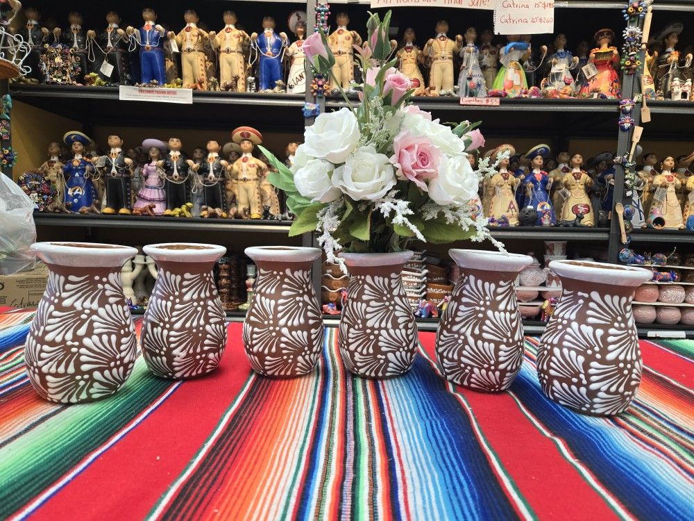 💥 Talavera Small Flower Vases 6x$100 💐💥