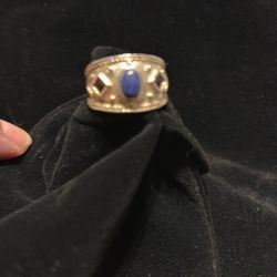 Etruscan Sterling Silver Ring 
