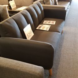 Brand New 79" Linen Sofa Futon