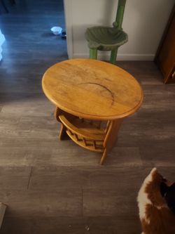 Wooden stand
