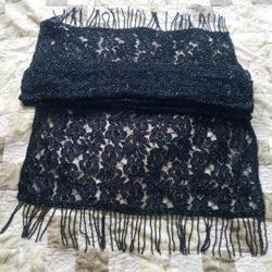 Beaded Shawl Scarf Wrap